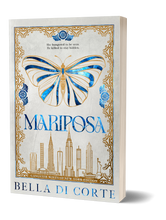 Load image into Gallery viewer, Special Edition Machiavellian: Mariposa Hardback with Dust Jacket, Foiled Bookmark, and Art Overlay
